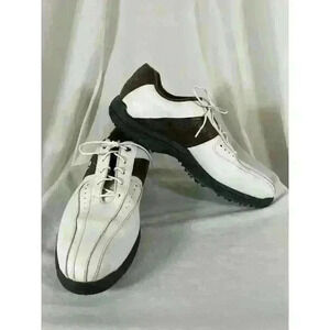 FootJoy White and Brown Athletic Shoes